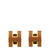 Hermes New Gold Mini Pop H Earrings
