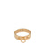 Hermes 18K Rose Gold Collier de Chien Small Model Ring 56