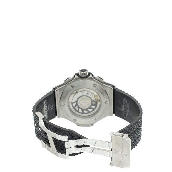 Hublot Stainless Ceramic Titanium Big Bang 41mm w/ Diamonds Automatic Watch