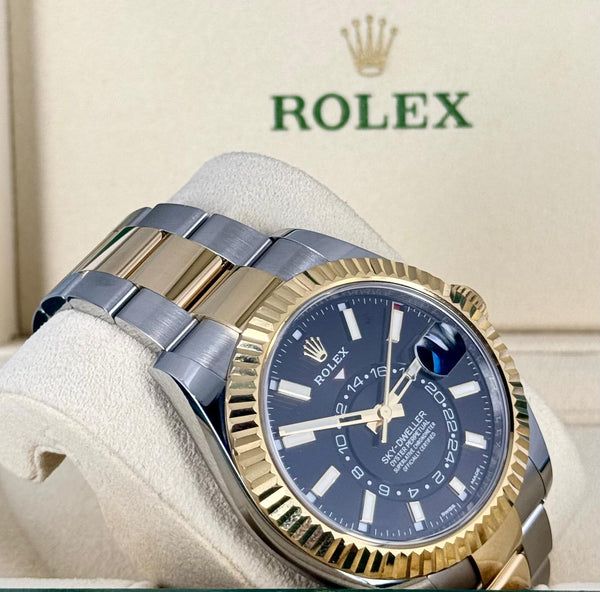 Rolex Sky-Dweller 42 mm Annual Calendar Box Papers Like New 2018