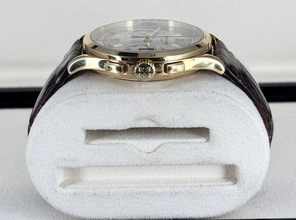 Patek Philippe Chronograph 18k Yeloow Gold B&P like new