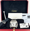 Cartier Santos De Cartier MEDIUM 2024 NEW FULL SE