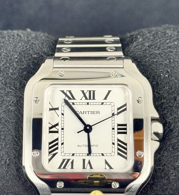 Cartier Santos De Cartier MEDIUM 2024 NEW FULL SE