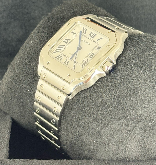Cartier Santos De Cartier MEDIUM 2024 NEW FULL SE