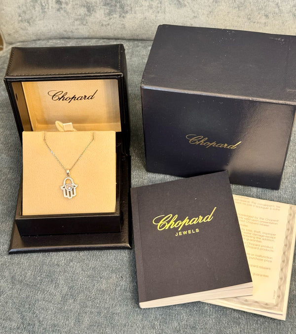 CHOPARD HAMSA FATIMA HAND LUCK HAND FULL SET LIKE NEW