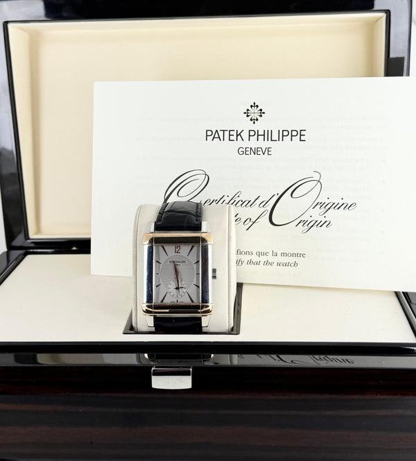 Gondolo Platinum & Rose Gold Box and Papers Like New