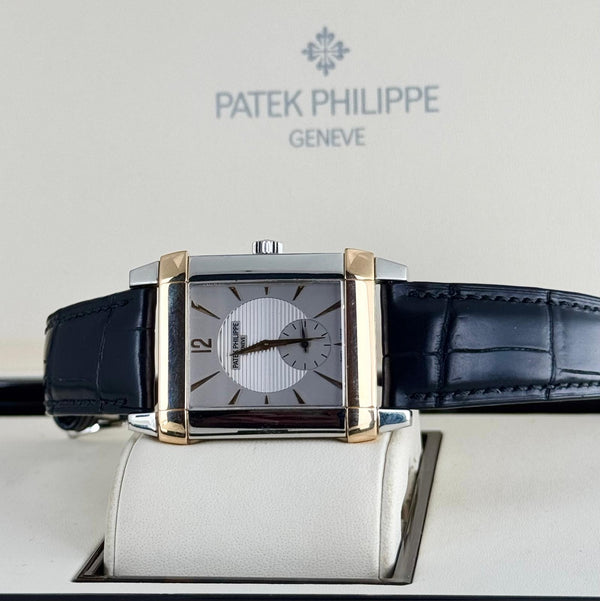 Gondolo Platinum & Rose Gold Box and Papers Like New