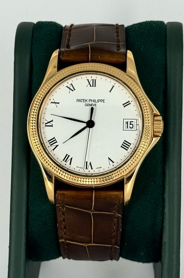 Calatrava Automatic 18k Rose Gold Box and Papers Like New