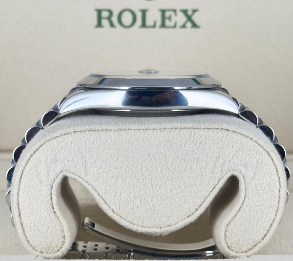 Datejust 41 Certified Jubille Blue Stick Dial Full Set 2022