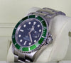 Rolex Submariner Date Kermit 16610 LV Unpolished Full Set 2006 Serial Z