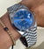 Rolex Datejust 41 Azzuro Blue 2021 Box and Papers Jubille Bracelet