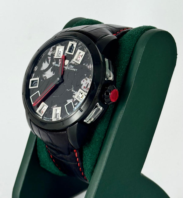 Christophe Claret Blackjack 21 PVD Full SET Limited Edition 1-21 Tiger Dial