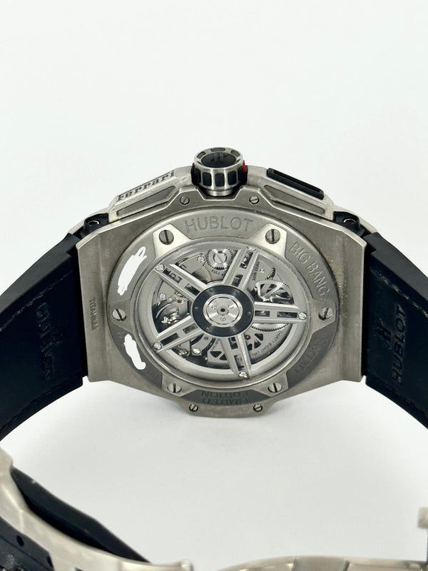 Hublot Big Bang Ferrari Extra Full Set with Winding Box Limited Edition Mint Condition Collector
