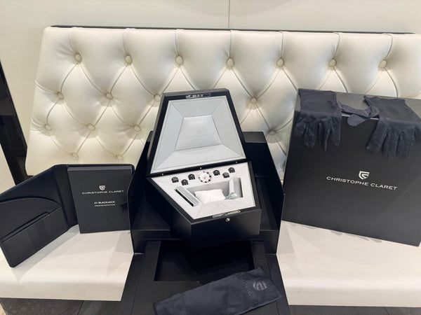 Christophe Claret Blackjack 21 PVD Full SET Limited Edition 1-21 Tiger Dial