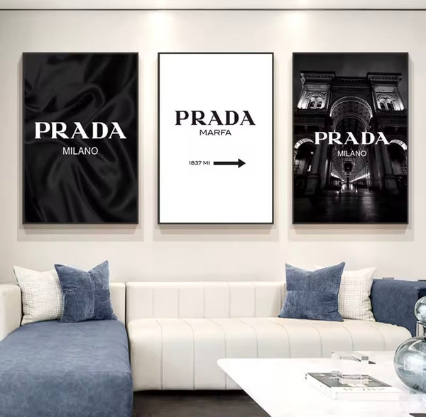 Pr*da Milan Canvas