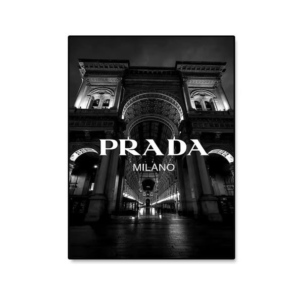 Pr*da Milan Canvas