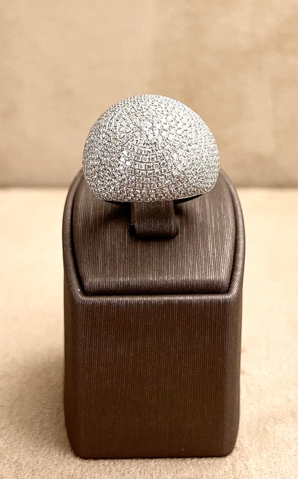 Pave Diamond Ring