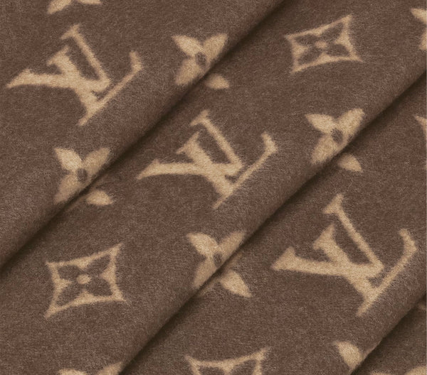 PLAID MONOGRAM Brown