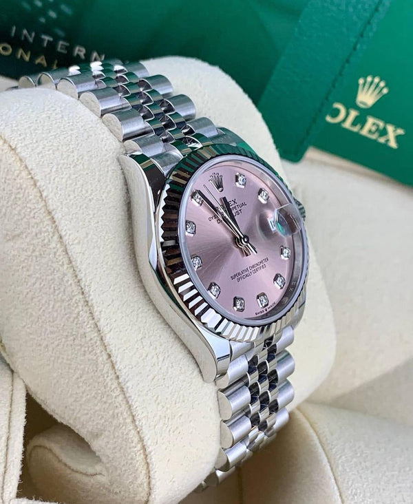 DATEJUST JUBILEE "CANDY ROSE" DIAMOND 31mm