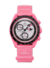 Swatch X Omega Bioceramic Moonswatch Mission To The Pink Moon SO33P700