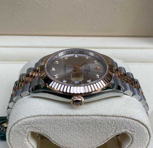 DATEJUST JUBILEE GOLD & SILVER DIAMOND