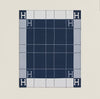 PLAID MATRIX BLU