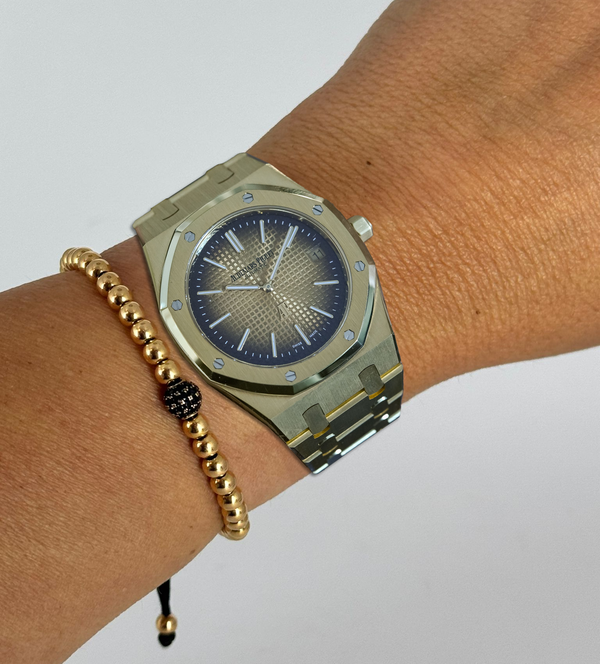 Royal Oak Date "Jumbo" Extra-Thin Smoked Gold Dial