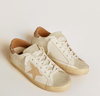 Super-Star with nude leather star and gold glitter heel tab "LIMITED"