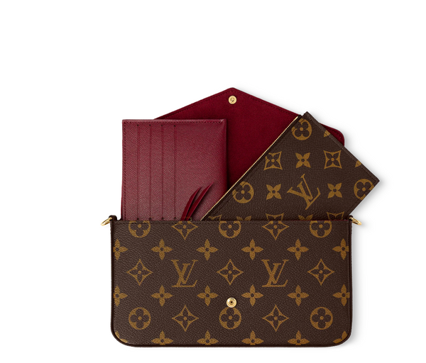 Félicie Pochette LV Monogram Chain Bag Monogram 61276