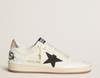 Ball Star in nappa with glitter star and metallic nappa heel tab