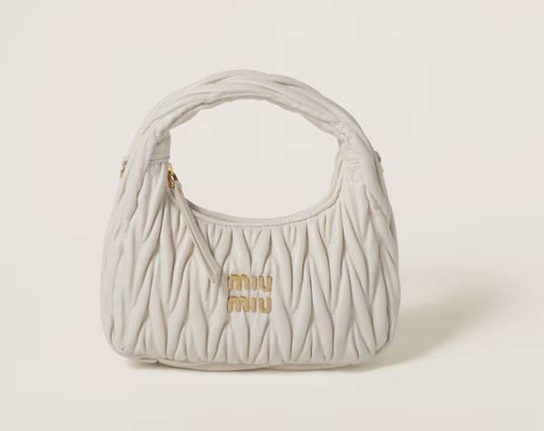 Borsa hobo Wander in nappa matelassé