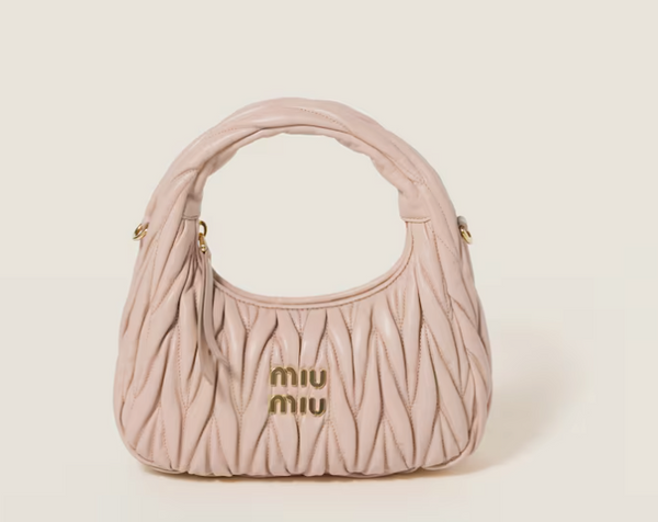 Borsa hobo Wander in nappa matelassé