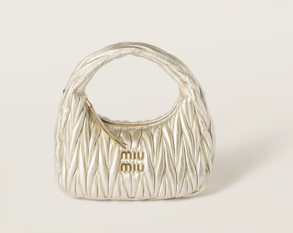 Borsa hobo Wander in nappa matelassé