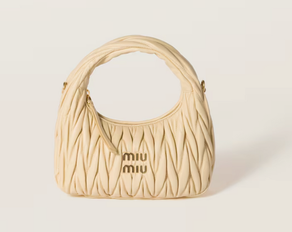 Borsa hobo Wander in nappa matelassé