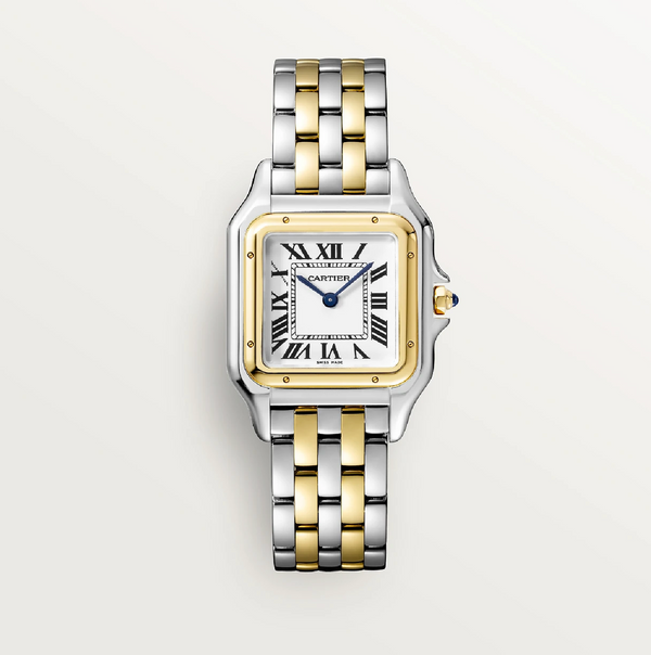 Cartier PanthÃ¨re Medium Two-Tone Quartz Watch in Steel & 18K Yellow Gold