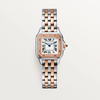 Cartier PanthÃ¨re SM Rose Gold & Steel â€“ Factory Diamond Bezel (36 Diamonds)