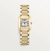 Cartier Tank FranÃ§aise Small Yellow Gold Quartz Diamond Crown