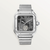 Cartier Santos de Cartier Dual Time Large 40mm Steel Automatic Anthracite Dial