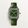 Santos-Dumont Limited Edition Platinum Green Dial Watch