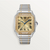 Santos de Cartier Medium Two-Tone Diamond Bezel Automatic Watch