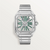 Santos de Cartier Skeleton Large Model 9611 MC Steel & Green
