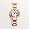 Ballon Bleu De Cartier 33mm Rose Gold Automatic Watch