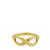 Tiffany & Co 18K Yellow Gold Infinity Ring 54