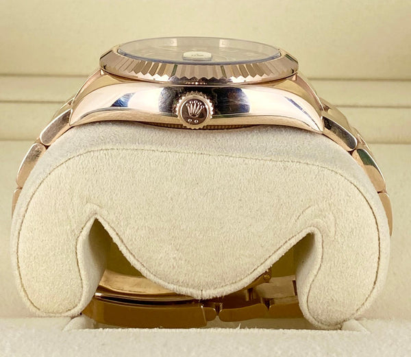 Rolex Sky-Dweller Rose Gold Choclate