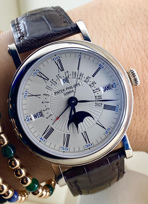 Patek Philippe Annual Calendar Moonphase, White Gold