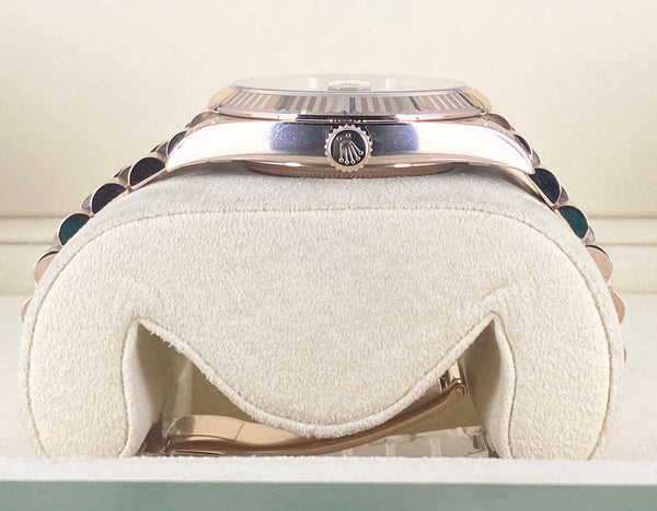 Rolex Day-Date, Rose Gold, Chocolate dial