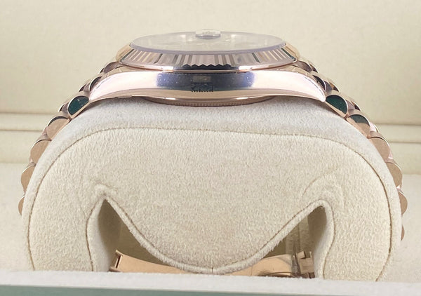 Rolex Day-Date, Rose Gold, Chocolate dial