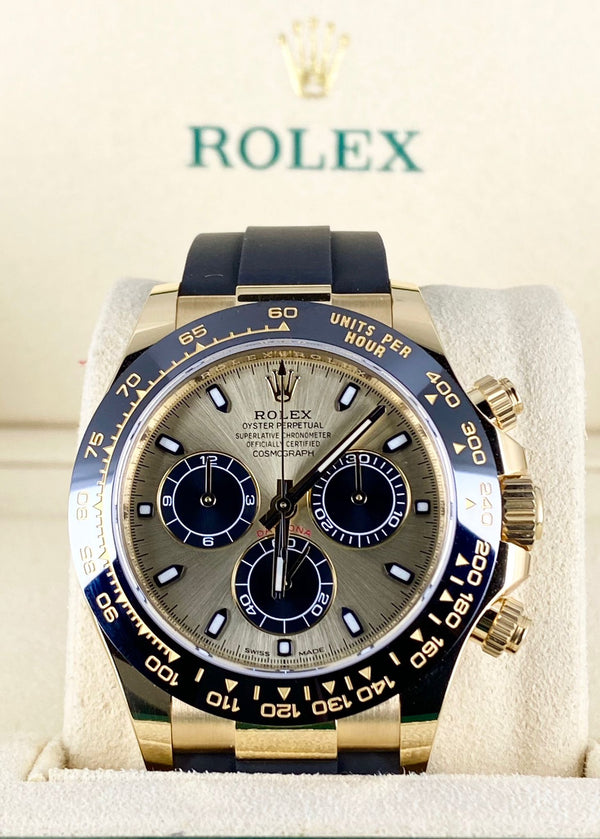 Rolex Daytona 40, 18k Yellow Gold, Full set