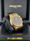 Audemars Piguet Royal Oak Chronograph, Rose Gold, Black Dial, 2016