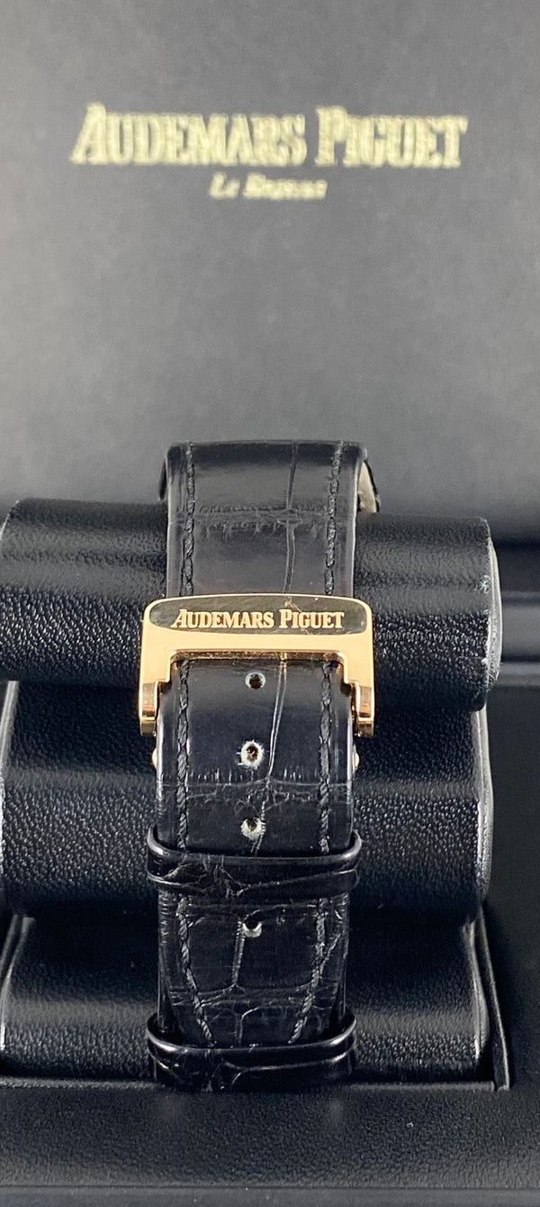 Audemars Piguet Royal Oak Chronograph, Rose Gold, Black Dial, 2016